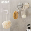 حاملة عصا حائط مزودة بـ 6 خطافات، تدور 360 درجة