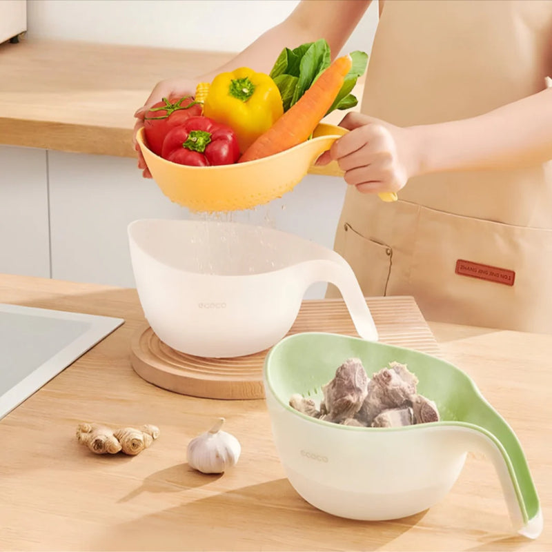 Ecoco Double Layer Drainage Basket