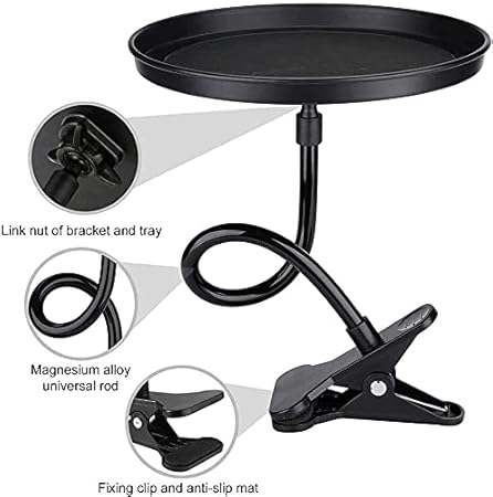 Convenient Durable Car Food Tray, 360 Degree Rotation