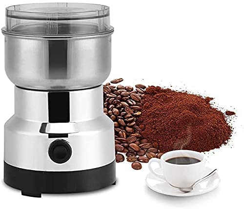 Portable Dry Grain Mill Grinder,Household Food Suitable Coffee Beans Grains Seasonings Spices