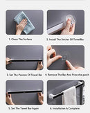 Plastic Wall Mounted Napkin Towel Holder Stand