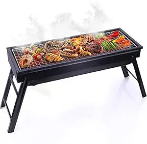 Electric BBQ Grill, Indoor Smokeless Barbecue with Temperature Control,Non-stick Cooking Surface