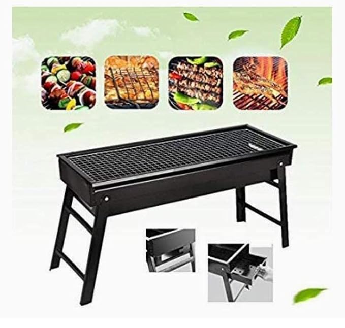 Electric BBQ Grill, Indoor Smokeless Barbecue with Temperature Control,Non-stick Cooking Surface