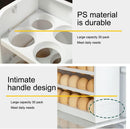 Kitchen Egg Storage Container, 3-Tier Egg Organizer Holder