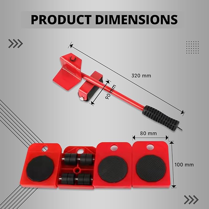 Heavy Duty Furniture Lifter Mover Tool Set