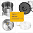 Portable Dry Grain Mill Grinder,Household Food Suitable Coffee Beans Grains Seasonings Spices