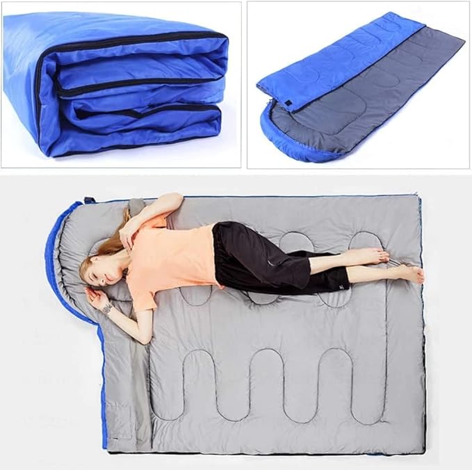 Ultralight Camping Waterproof Sleeping Pad Thickened Winter Warm Folding Sleeping Bag