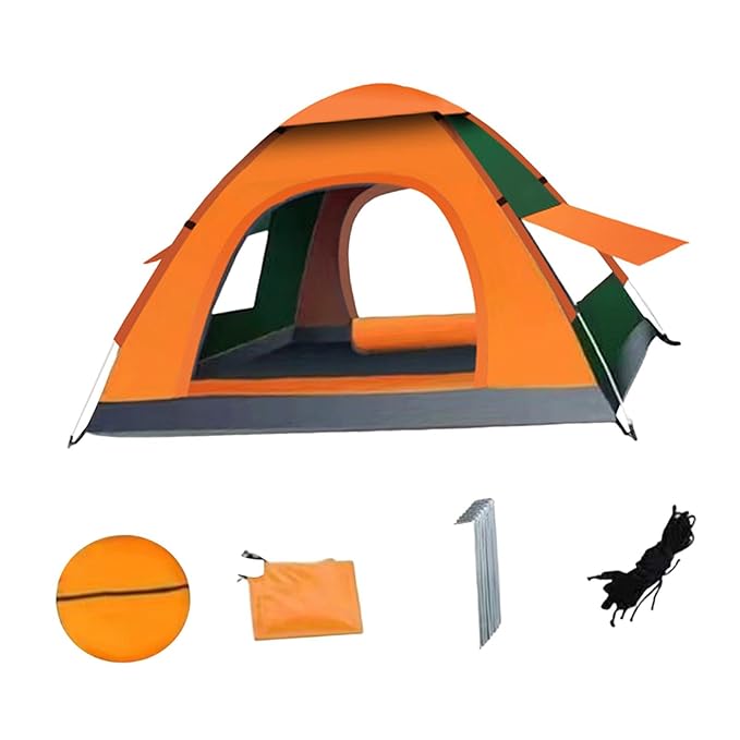 Portable Double Door Folding Tent