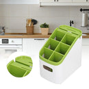 Kitchen Storage Box, Plastic Tableware Storage Rack Convenient Compact Design for Kitchen for Restaurants