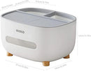 ECOCO Multifunctional Tissue Organizer Box with Remote Control Storage
