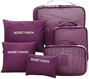 6 Pack luggage Packing Organizer Bag