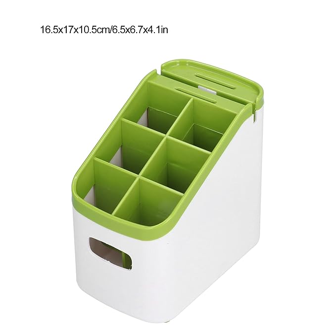 Kitchen Storage Box, Plastic Tableware Storage Rack Convenient Compact Design for Kitchen for Restaurants