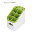 Kitchen Storage Box, Plastic Tableware Storage Rack Convenient Compact Design for Kitchen for Restaurants