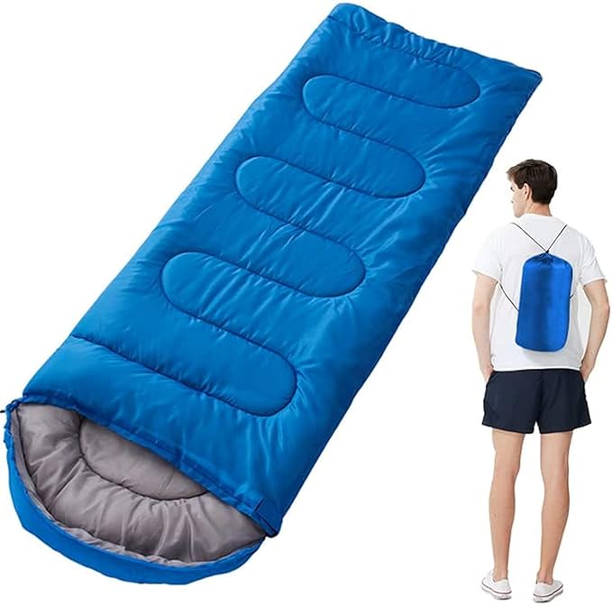 Ultralight Camping Waterproof Sleeping Pad Thickened Winter Warm Folding Sleeping Bag
