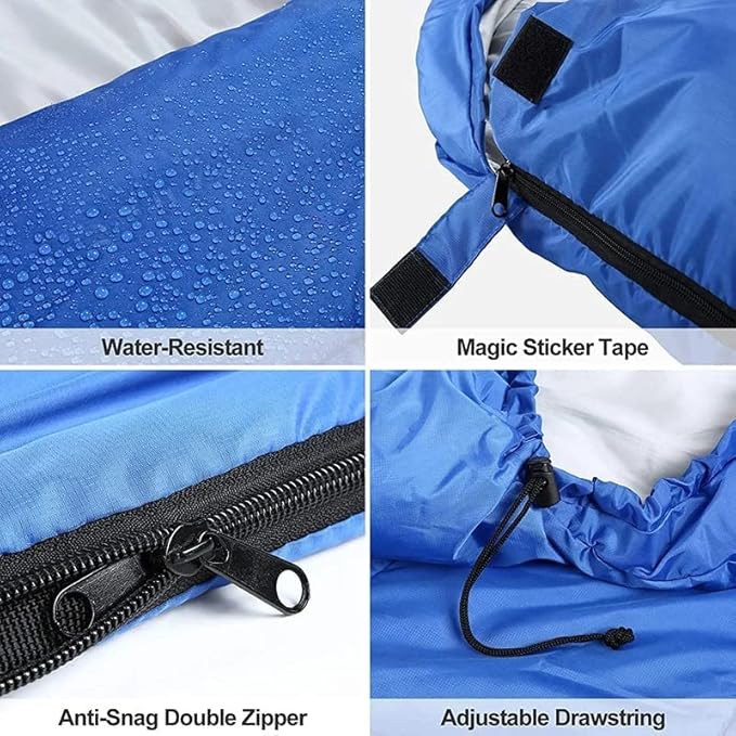 Ultralight Camping Waterproof Sleeping Pad Thickened Winter Warm Folding Sleeping Bag