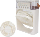 Portable Air Cooler Diffuser Desk Fan with Night Lamp and Timer
