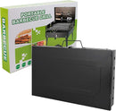 Outdoor folding charcoal barbecue grill, portable box type small BBQ grill, windshield design (Grill)