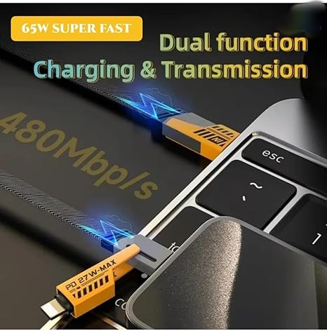 Lightning Ultra Fast Charging 4 in 1 Cable