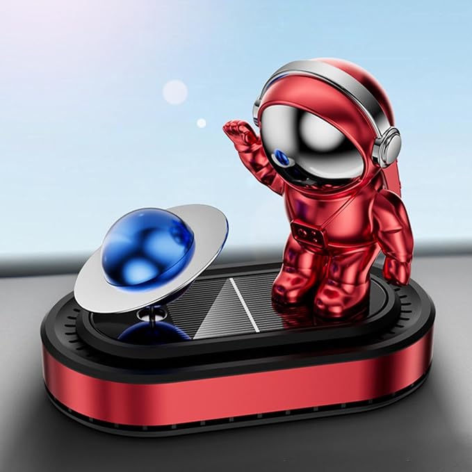 Solar Car Air Freshener Diffuser,Auto Fragrance Astronaut