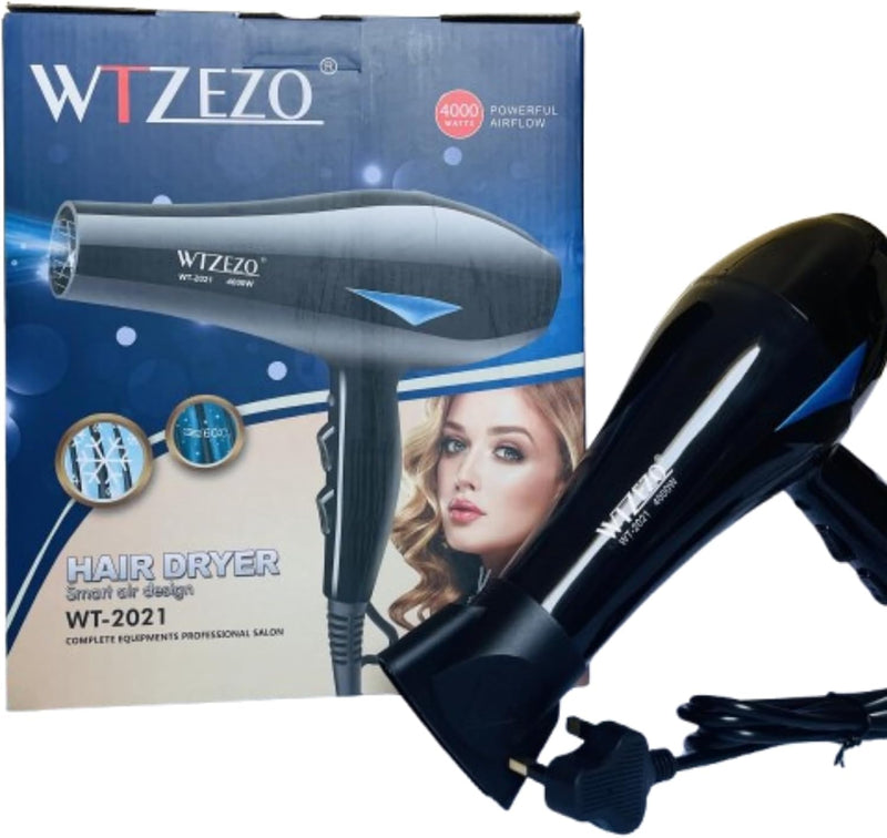 Professional Hair Dryer – High-Power 4000W Ionic Hair Blower for Fast Drying