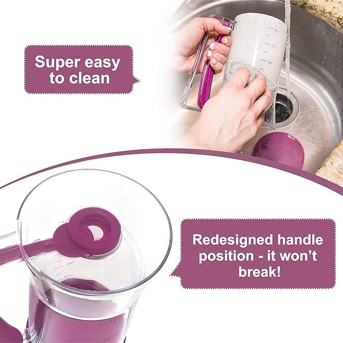 Pancake Cupcake Batter Dispenser with Measuring Label