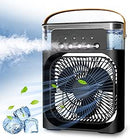 Portable Air Cooler Diffuser Desk Fan with Night Lamp and Timer