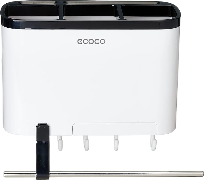 ECOCO Kitchen shelf with aluminum hook - Kitchen Tools Holder