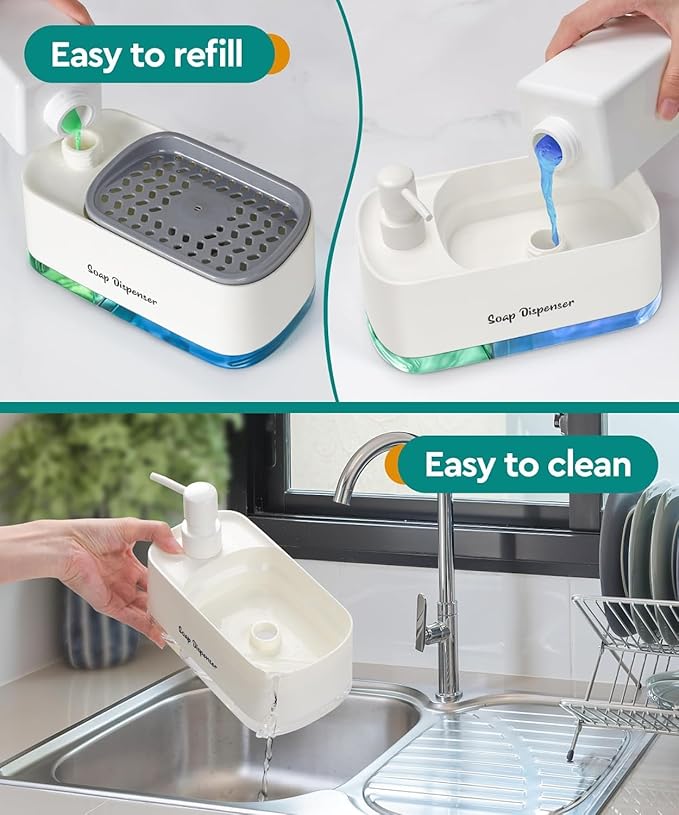 Platic Liquid Handwash Dispenser & Dishwash Dispenser
