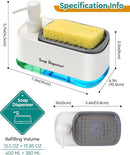 Platic Liquid Handwash Dispenser & Dishwash Dispenser