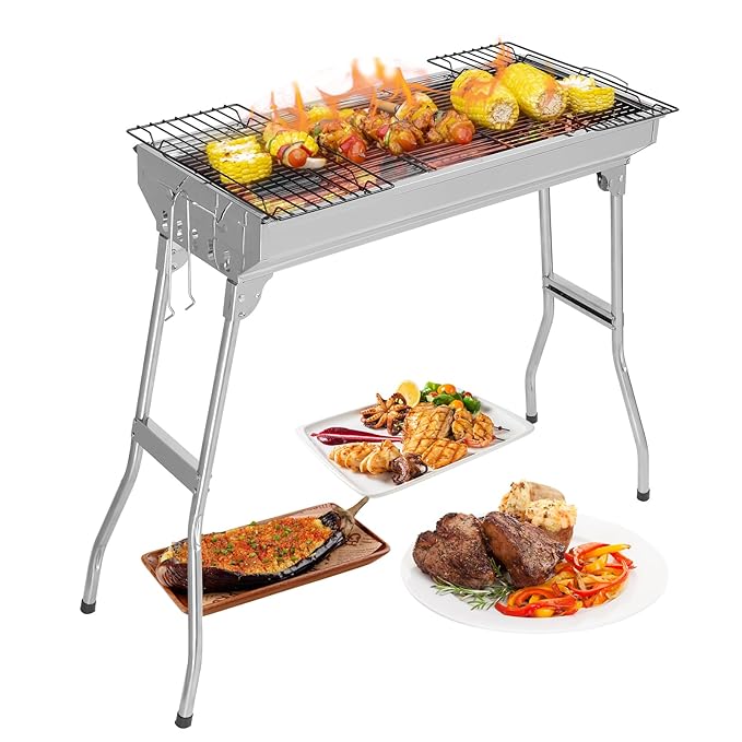 Portable Charcol BBQ Grill For Outdoor