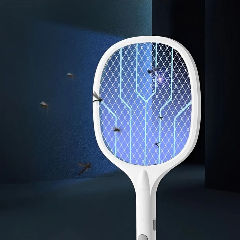 Electric Mosquito Killer Racket, Lithium Mosquito Swatter, Rechargeable Fly Bug Killer Zapper