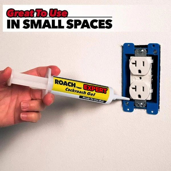 Anti Cockroach Roach Expert Gel, Roach Killer Poison, Ready-to-use Bait Syringe