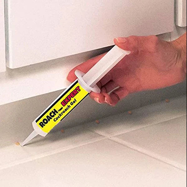 Anti Cockroach Roach Expert Gel, Roach Killer Poison, Ready-to-use Bait Syringe