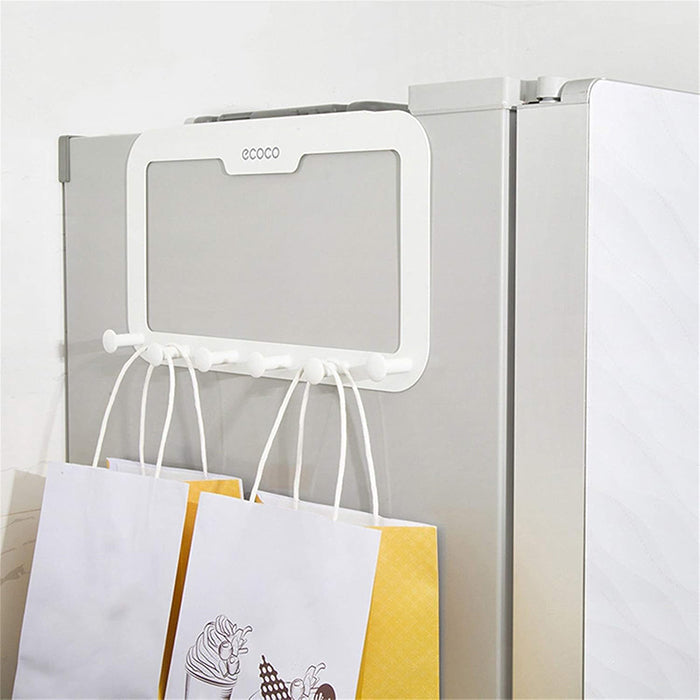 ECOCO Nail-free Stainless Steel Hook Cabinet Door Back Hanger