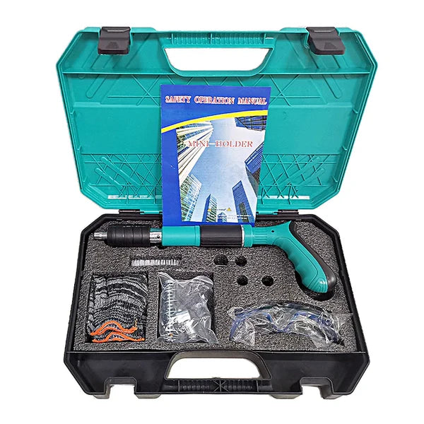 Nail Gun Riveting Tool - Wall Fastener, Pneumatic Concrete Nailer Machine