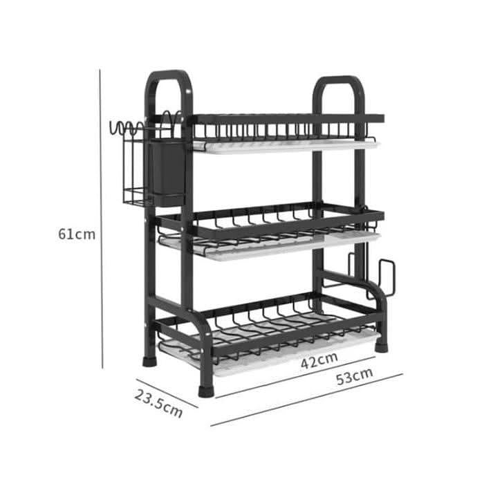 3 Tier Dish Drying Rack