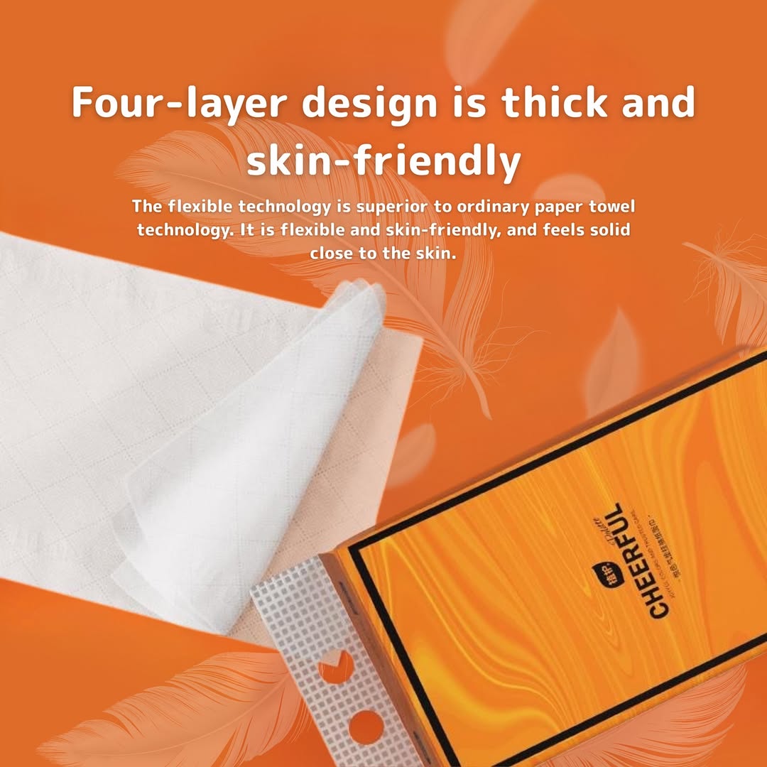 مناديل وجه ناعمة ومبهجة - راحة فائقة، لطيفة وصديقة للبيئة