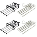 Multi-Layer Hanging Stainless Steel 5 in 1 Pants Rack