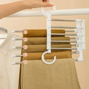 Multi-Layer Hanging Stainless Steel 5 in 1 Pants Rack