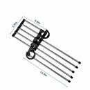 Multi-Layer Hanging Stainless Steel 5 in 1 Pants Rack