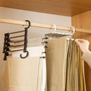 Multi-Layer Hanging Stainless Steel 5 in 1 Pants Rack