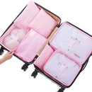 6 Pack luggage Packing Organizer Bag