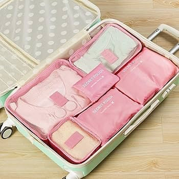 6 Pack luggage Packing Organizer Bag