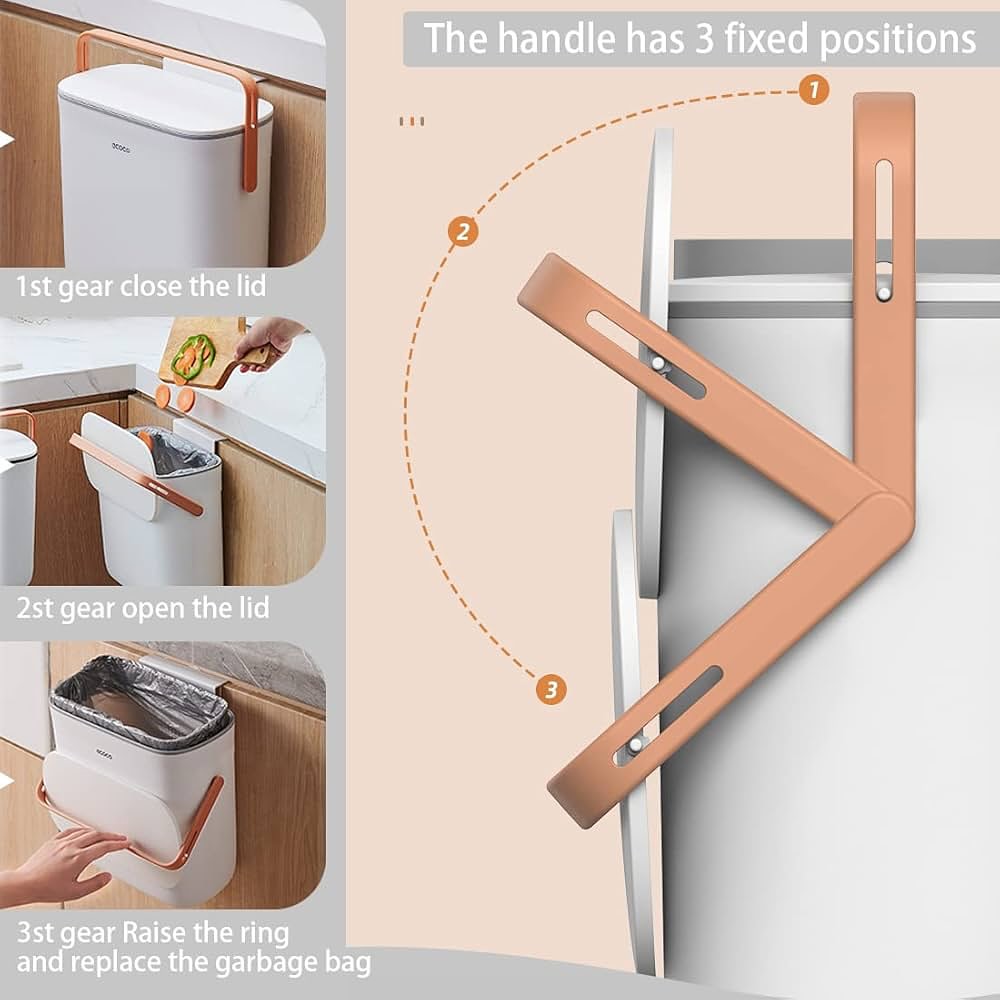 سلة المهملات المعلقة متعددة الاستخدامات من إيكوكو