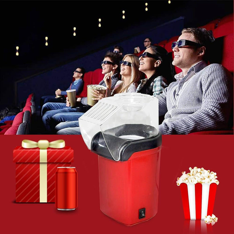 Electric Popcorn Maker Machine with 1200W, No oil needed