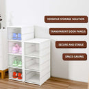 رف أحذية قابل للطي - رف أحذية مغلق