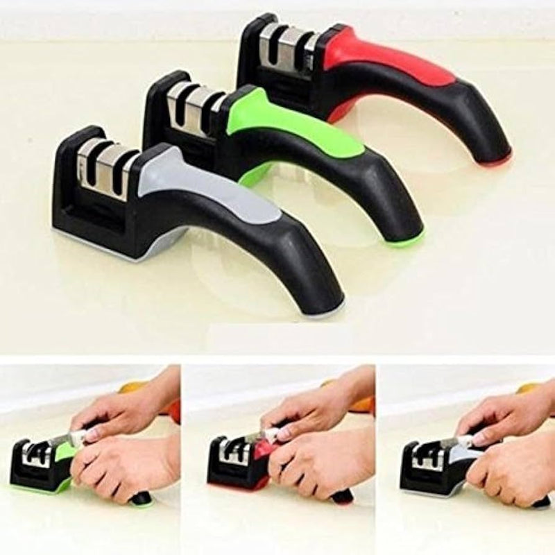 2 Stages Hard Carbide Ceramic Sharpener