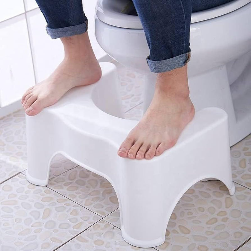 Plastic Toilet Squat Stool with Acupressure Points