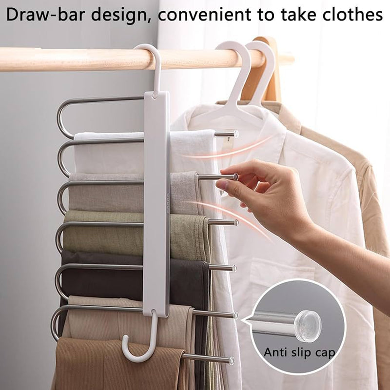 Multi-functional Space-Saving Clothes Hanger