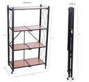 Wooden Wide Foldable Storage Shelves